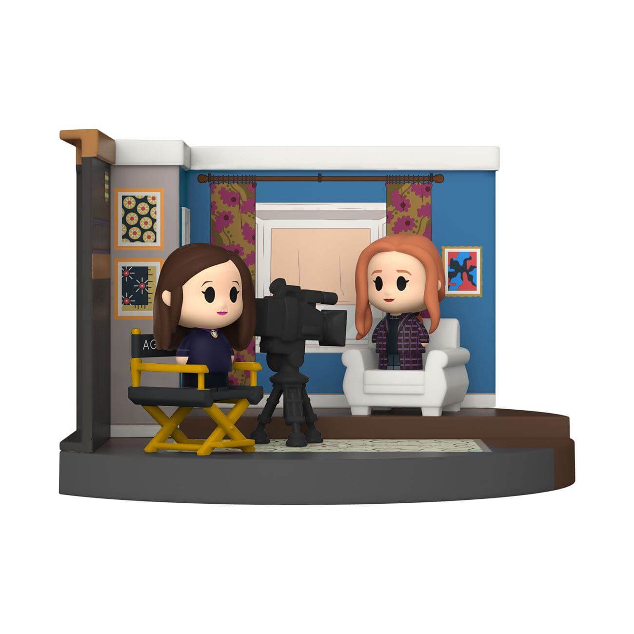 WandaVision Mini Moments - Wanda & Agatha Set Living Room 00's Funko POP! Vinyl Figure 4 cm
