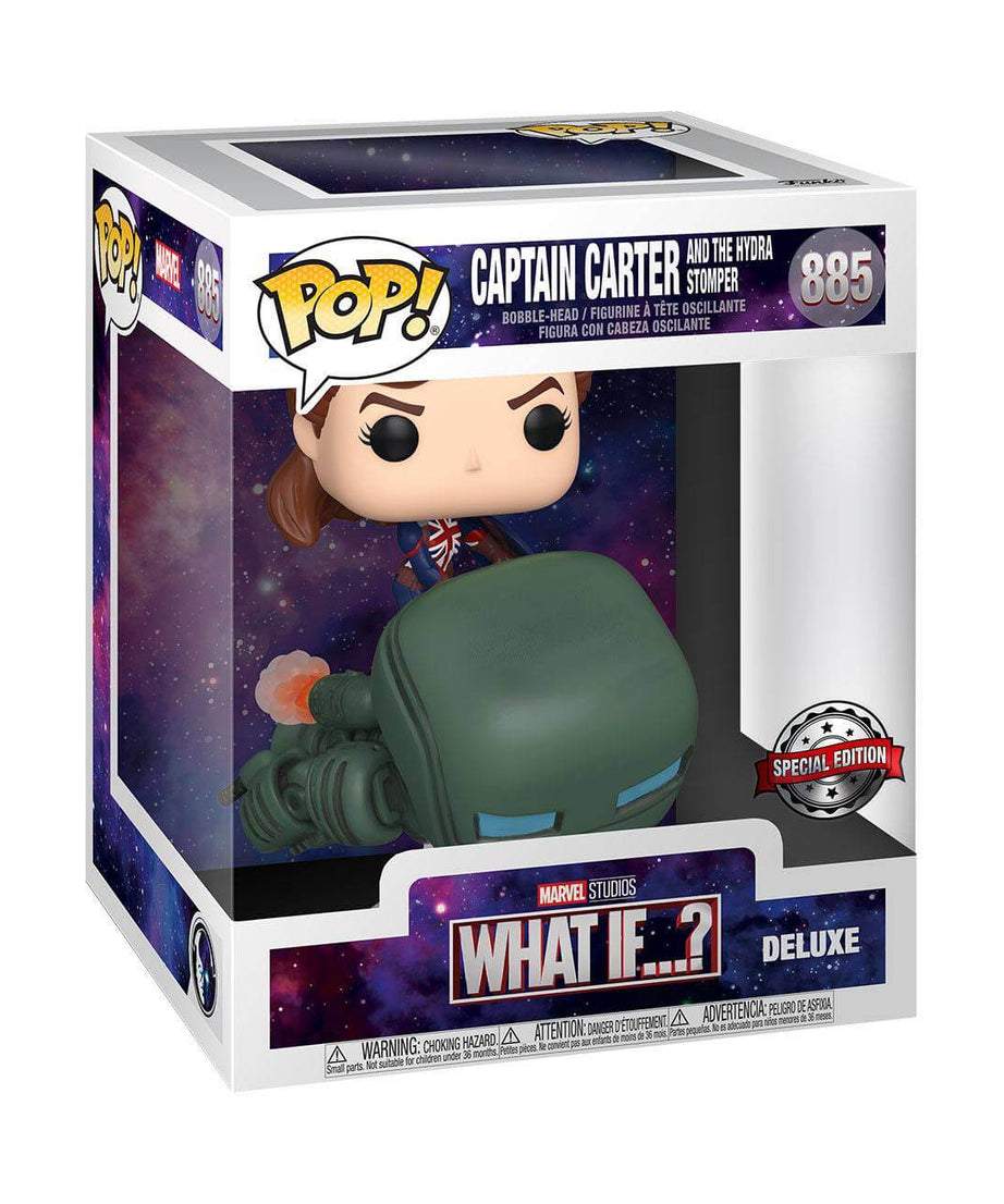 What If...? - Captain Peggy Carter and the Hydra Stomper (885) Special Edition Funko Pop! Marvel Vinyl Figure 15 cm