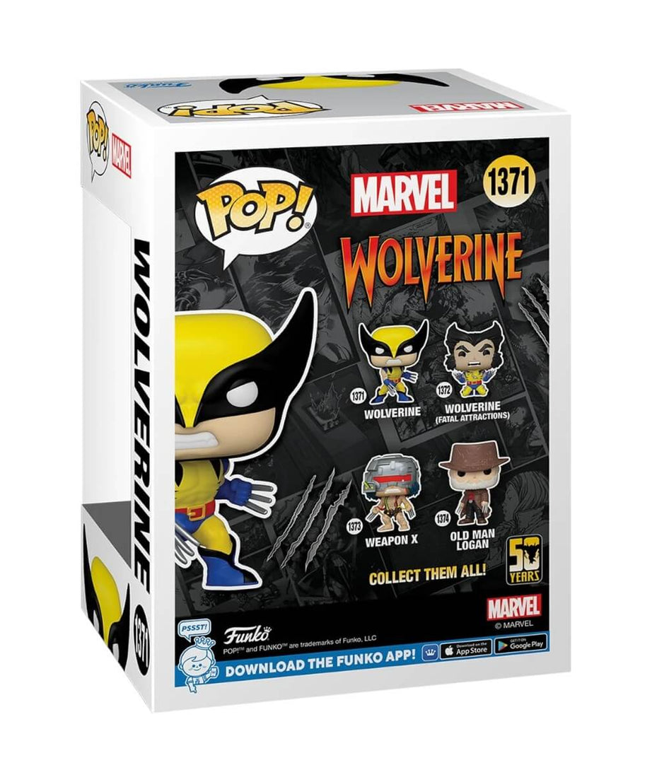 Wolverine 50 Years - Ultimate Wolverine (Classic) (1371) Funko Pop! Marvel Vinyl Figure 9 cm