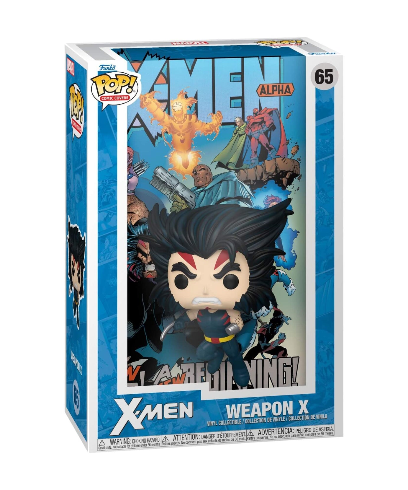 X-Men: Age of Apocalypse - Weapon X (65) Funko Pop! Comic Covers Marvel Vinyl Figure 9 cm