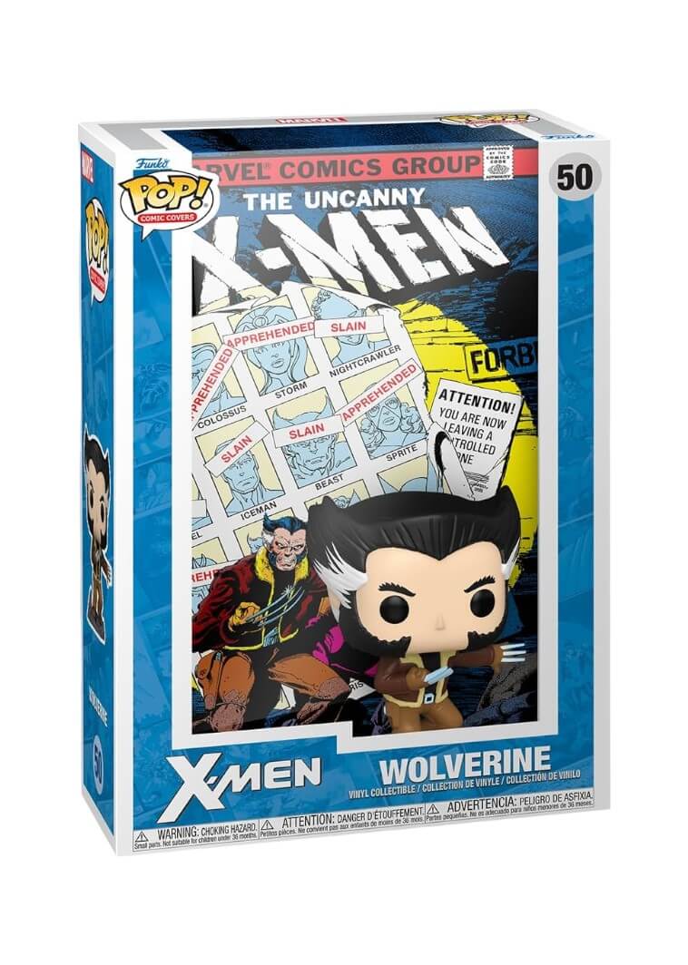 X-Men: Days of Future Past (1981) - Wolverine (50) Funko Pop! Comic Covers Marvel Vinyl Figure 9 cm