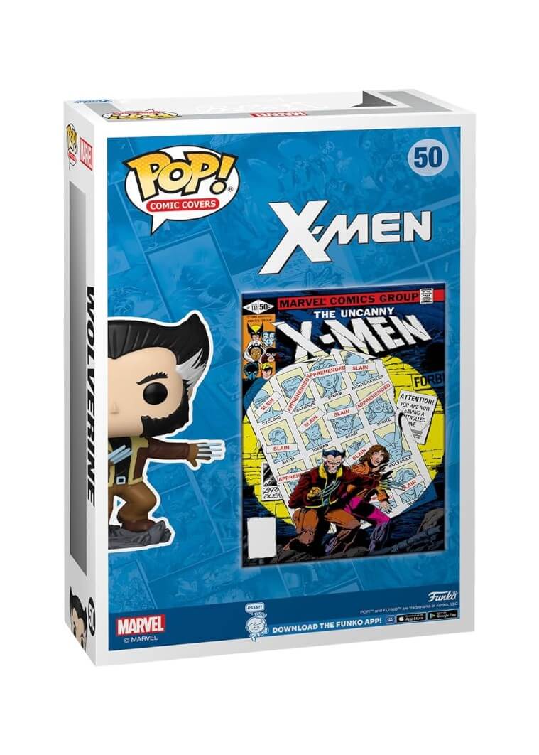 X-Men: Days of Future Past (1981) - Wolverine (50) Funko Pop! Comic Covers Marvel Vinyl Figure 9 cm