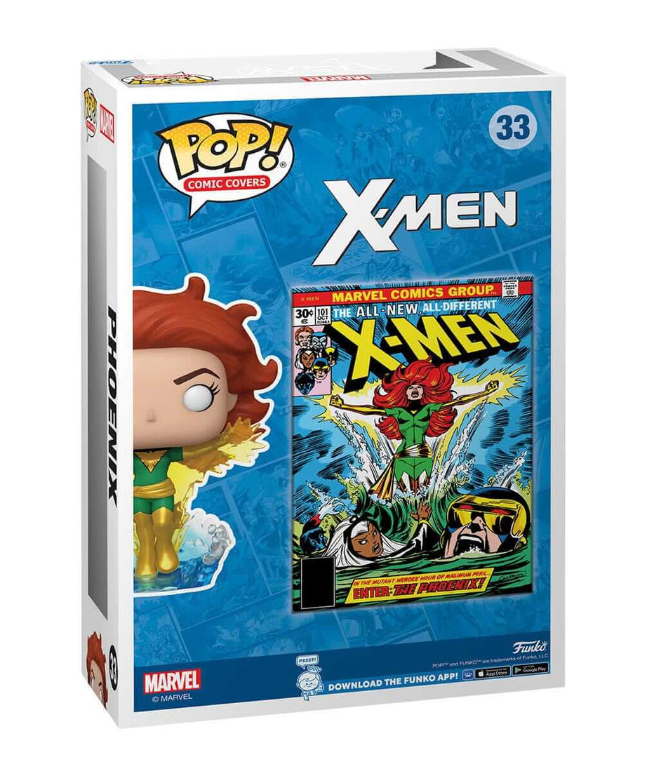 X-Men #101 - Phoenix (33) Funko Pop! Comic Covers Marvel Vinyl Figure 9 cm