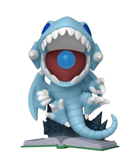 Yu-Gi-Oh! - Blue-Eyes Toon Dragon (GLOW IN THE DARK) (1478) Super Sized Funko Pop! Animation Anime Figure 15 cm