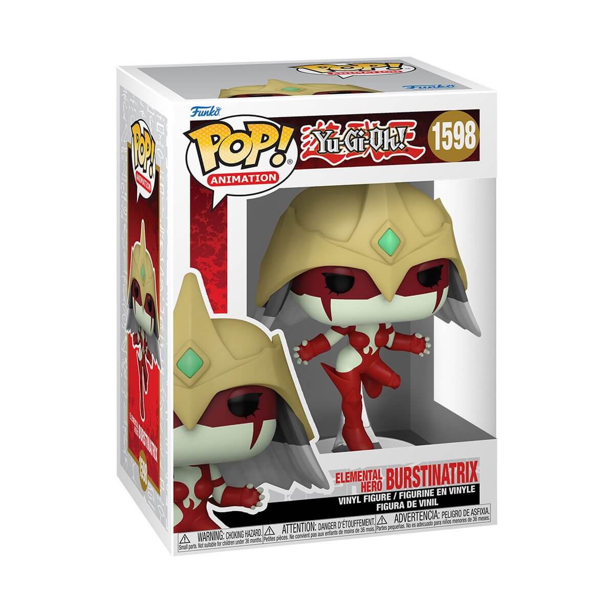Yu-Gi-Oh! - Elemental Hero Burstinatrix (1598) Funko Pop! Animation Anime Eroe Elementale Vinyl Figure 9 cm