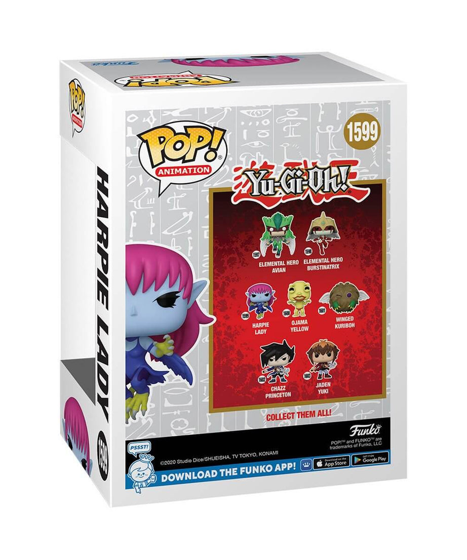 Yu-Gi-Oh! - Harpie Lady (1599) Funko Pop! Animation Anime Arpia Vinyl Figure 9 cm