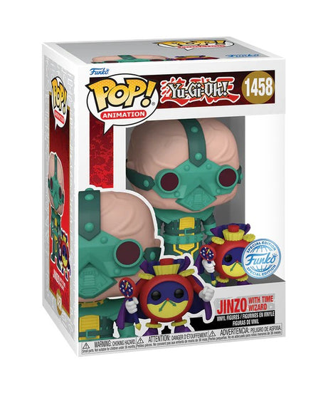Yu-Gi-Oh! - Jinzo with Time Wizard (1458) Special Edition Funko Pop! Animation Anime Vinyl Figure 9 cm