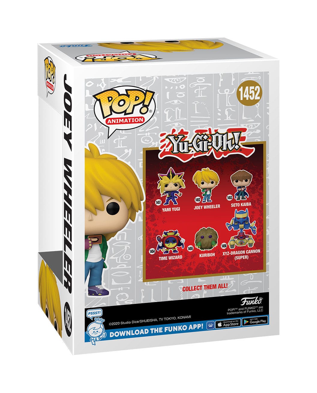 Yu-Gi-Oh! - Joey Wheeler (1452) Funko Pop! Animation Vinyl Figure DK 9 cm