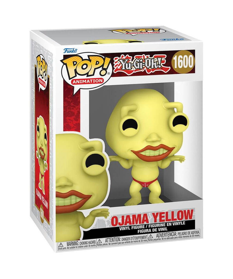 Yu-Gi-Oh! - Ojama Yellow (1600) Funko Pop! Animation Anime Ojama Giallo Vinyl Figure 9 cm