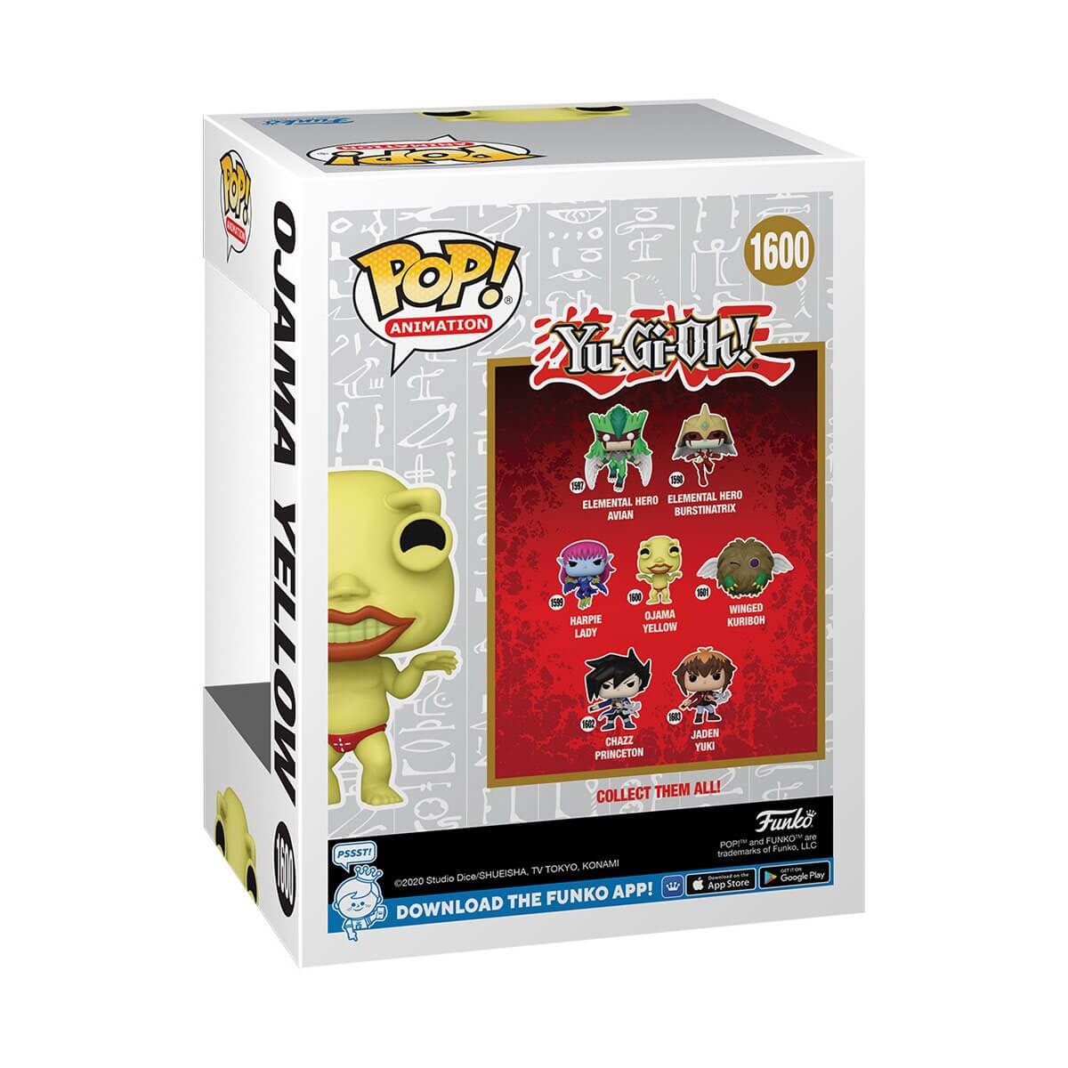 Yu-Gi-Oh! - Ojama Yellow (1600) Funko Pop! Animation Anime Ojama Giallo Vinyl Figure 9 cm