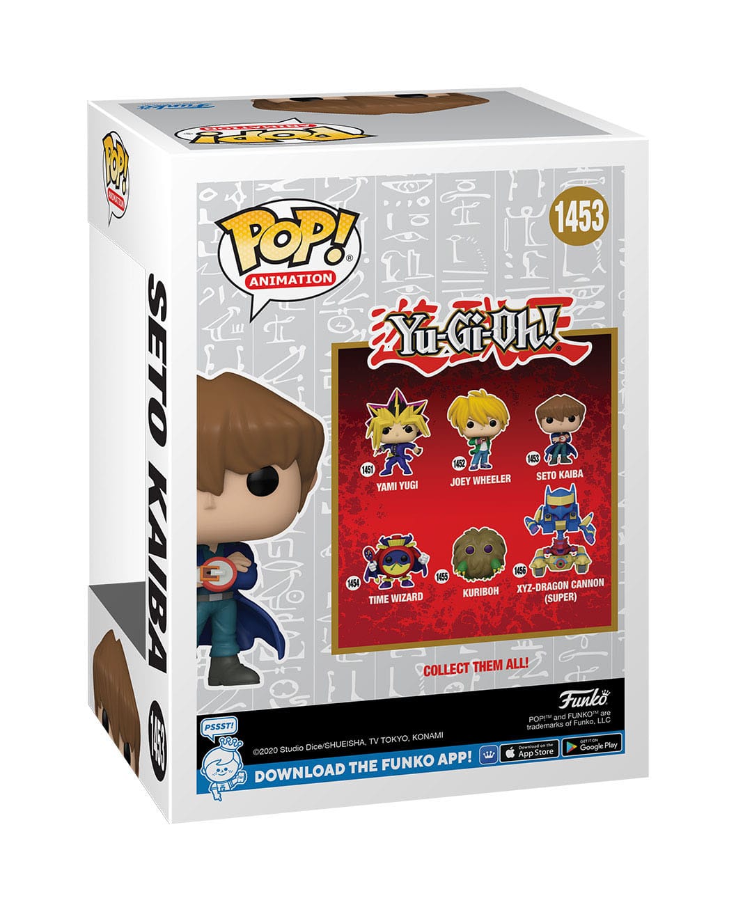 Yu-Gi-Oh! - Seto Kaiba (1453) Funko Pop! Animation Vinyl Figure DK 9 cm