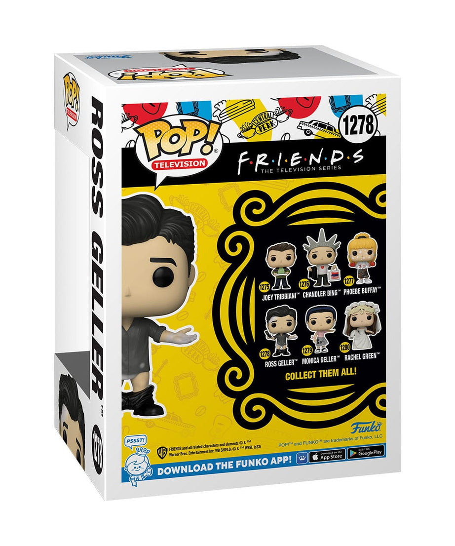 Friends - Ross Geller with Leather Pants (1278) Funko Pop! Television TV Vinyl Figure 9 cm