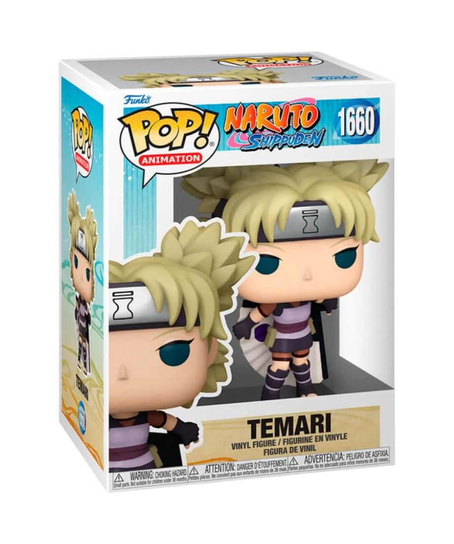 Naruto Shippuden - Temari Nara with Fan (1660) Funko Pop! Animation Anime Vinyl Figure 11 cm